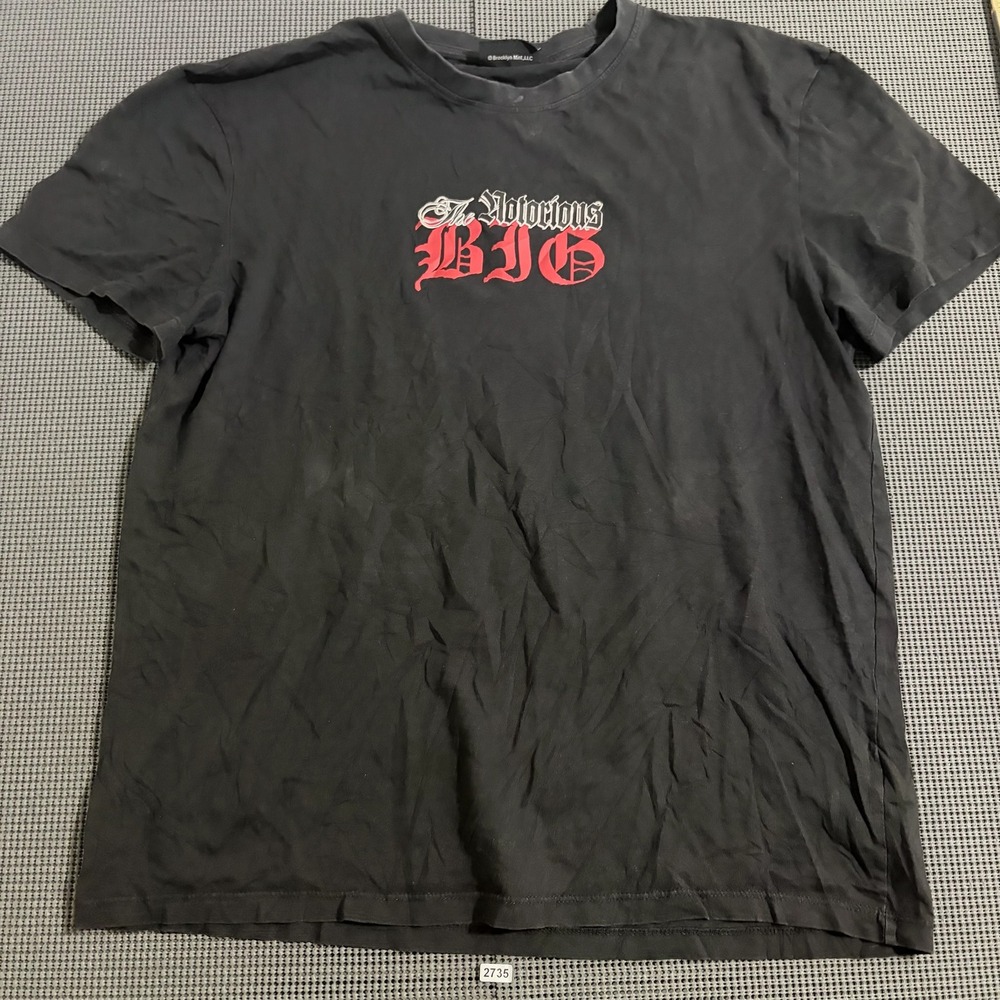 The Notorious B.I.G. Graphic T-Shirt Mens Medium Black Biggie Smalls Tee